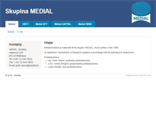 Tablet Screenshot of medial.sk